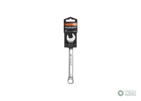 Klucz płasko-oczkowy 14 mm / TEGER