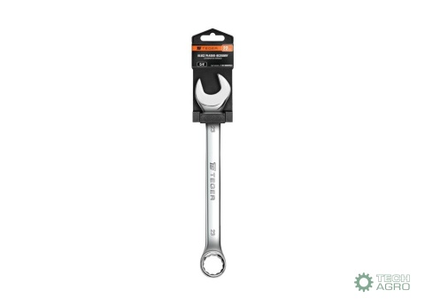 Klucz płasko-oczkowy 23 mm / TEGER
