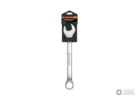 Klucz płasko-oczkowy 38 mm / TEGER