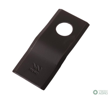 Nóż. nożyk kosiarka gięty 105x46x3mm otwór 21 zastosowanie CM120 Vicon Kverneland WARYŃSKI ( sprzedawane po 25 ) Nóż. nożyk kosiarka gięty 105x46x3mm otwór 21 zastosowanie CM120 Vicon Kverneland WARYŃSKI ( sprzedawane po 25 )