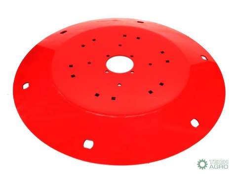 Talerz roboczy Kosiarka rotacyjna 1.65 m gr. 5mm KWADRATOWE otwory Waryński Talerz roboczy Kosiarka rotacyjna 1.65 m gr. 5mm KWADRATOWE otwory Waryński