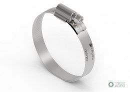 Opaska zaciskowa wzmocniona 12-20 ślimakowa (obejma W2 - stal nierdzewna) szerkość 12mm TEGER
