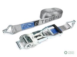 Pas transportowy 5T 8m komplet z napinaczem wzmocnionym 330 mm ERGO z atestem TEGER