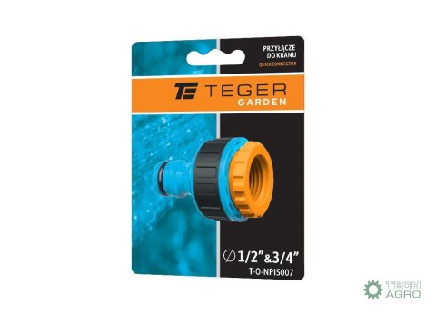 Przyłącze do kranu 1/2" & 3/4" TEGER Przyłącze do kranu 1/2" & 3/4" TEGER