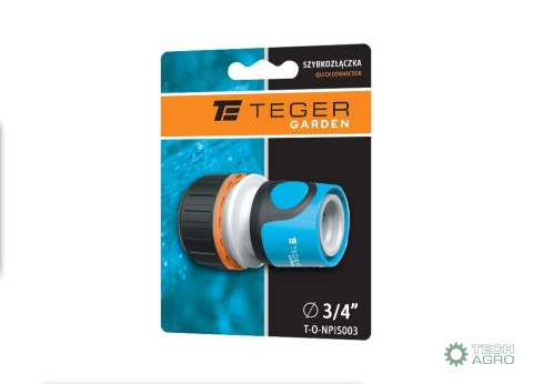 Szybkozłączka 3/4" - bez waterstop / TEGER Szybkozłączka 3/4" - bez waterstop / TEGER