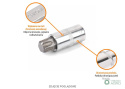 Klucz nasadowy 1/2" z bitem TORX 55 mm/T20 / TEGER