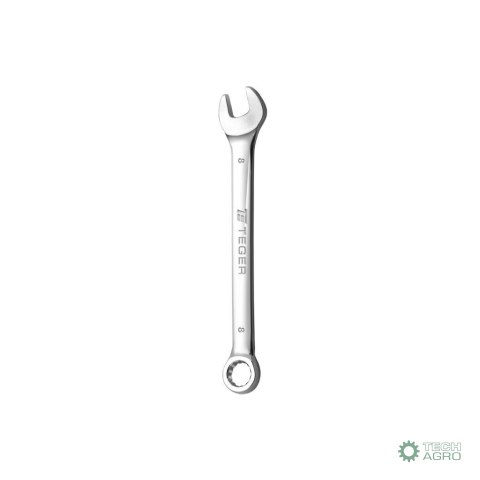 Klucz płasko-oczkowy 8 mm / TEGER Klucz płasko-oczkowy 8 mm / TEGER